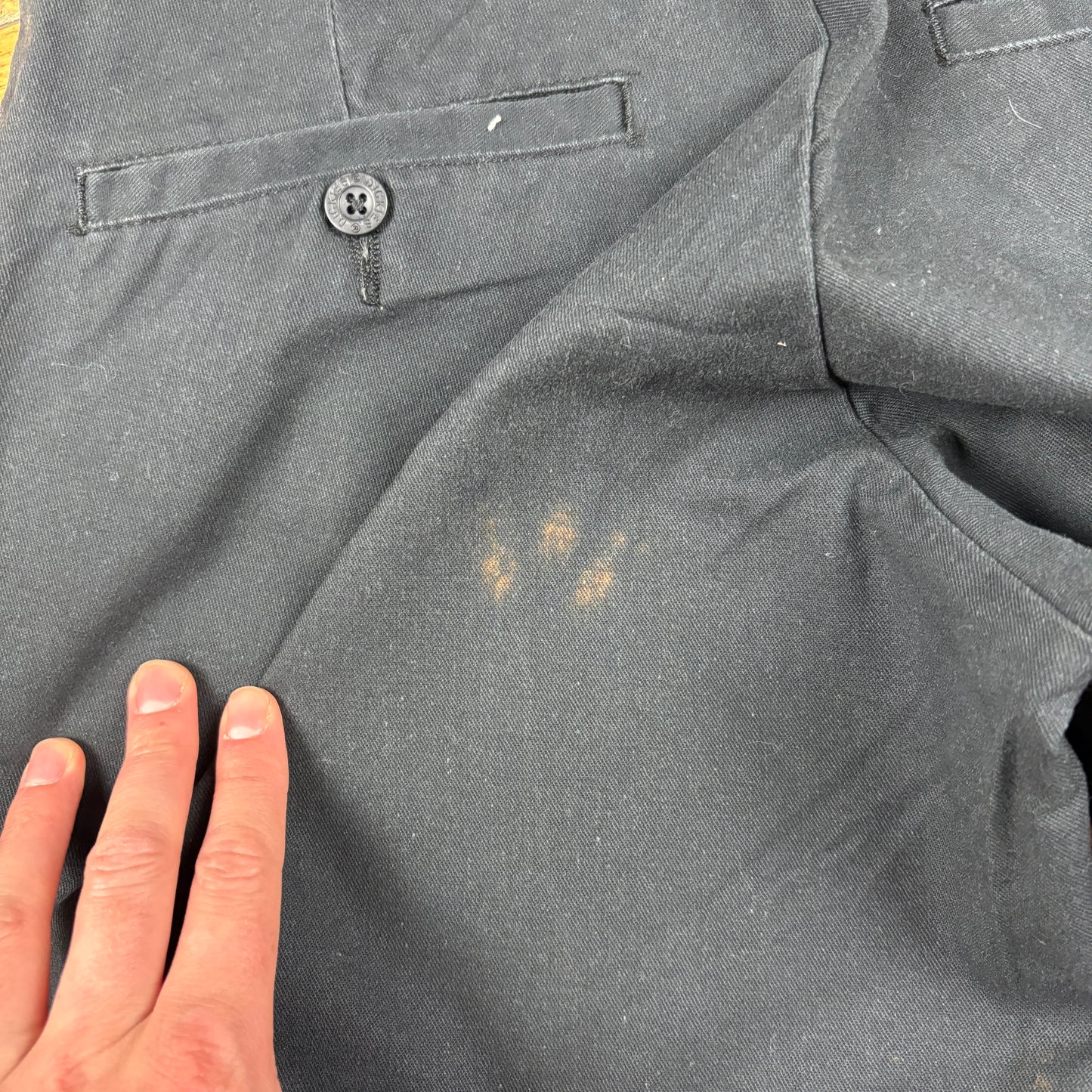 Vintage Dickies 874 Skate Black Trousers - 28