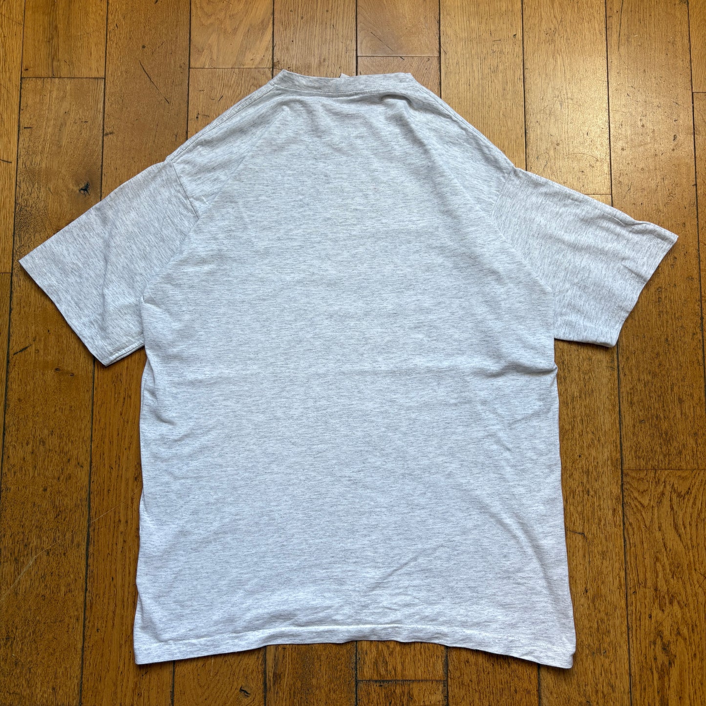 Vintage 90s Funny Slogan Single Stitch Grey Graphic T-Shirt - XL