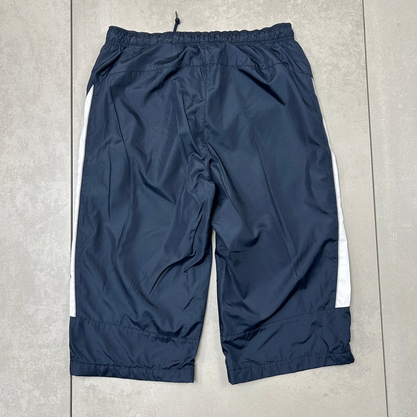 Vintage Nike Swoosh Navy 3/4 Capri Shorts - S