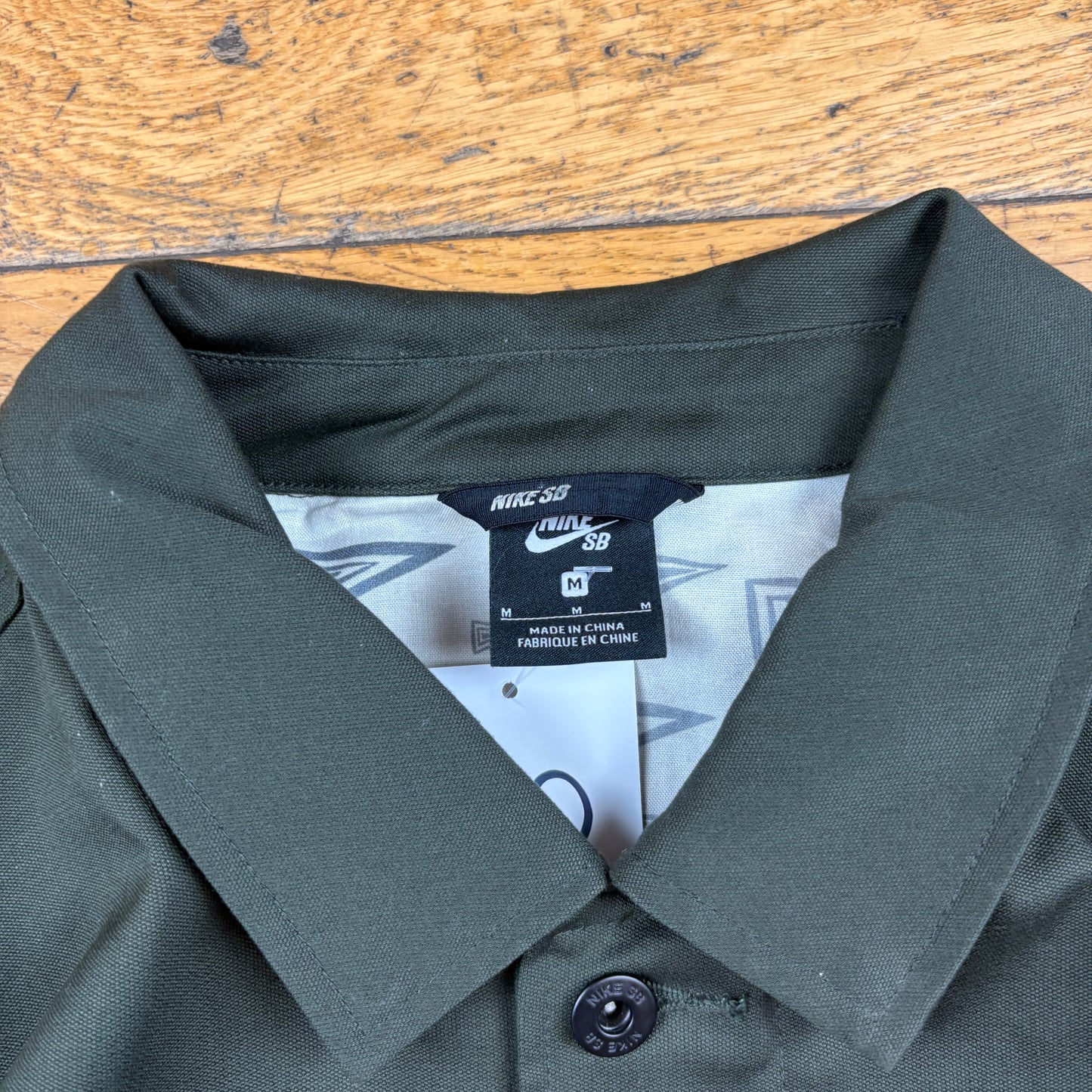 Vintage Nike SB Green Chore Jacket - M