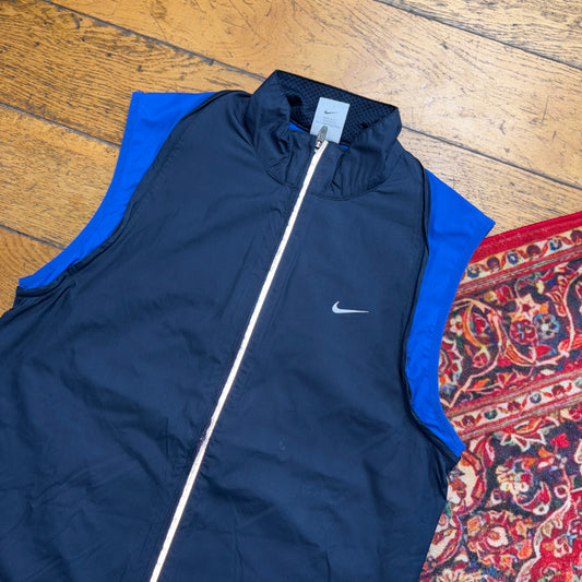 Vintage Nike y2K Navy Gorpcore Gilet Vest - S