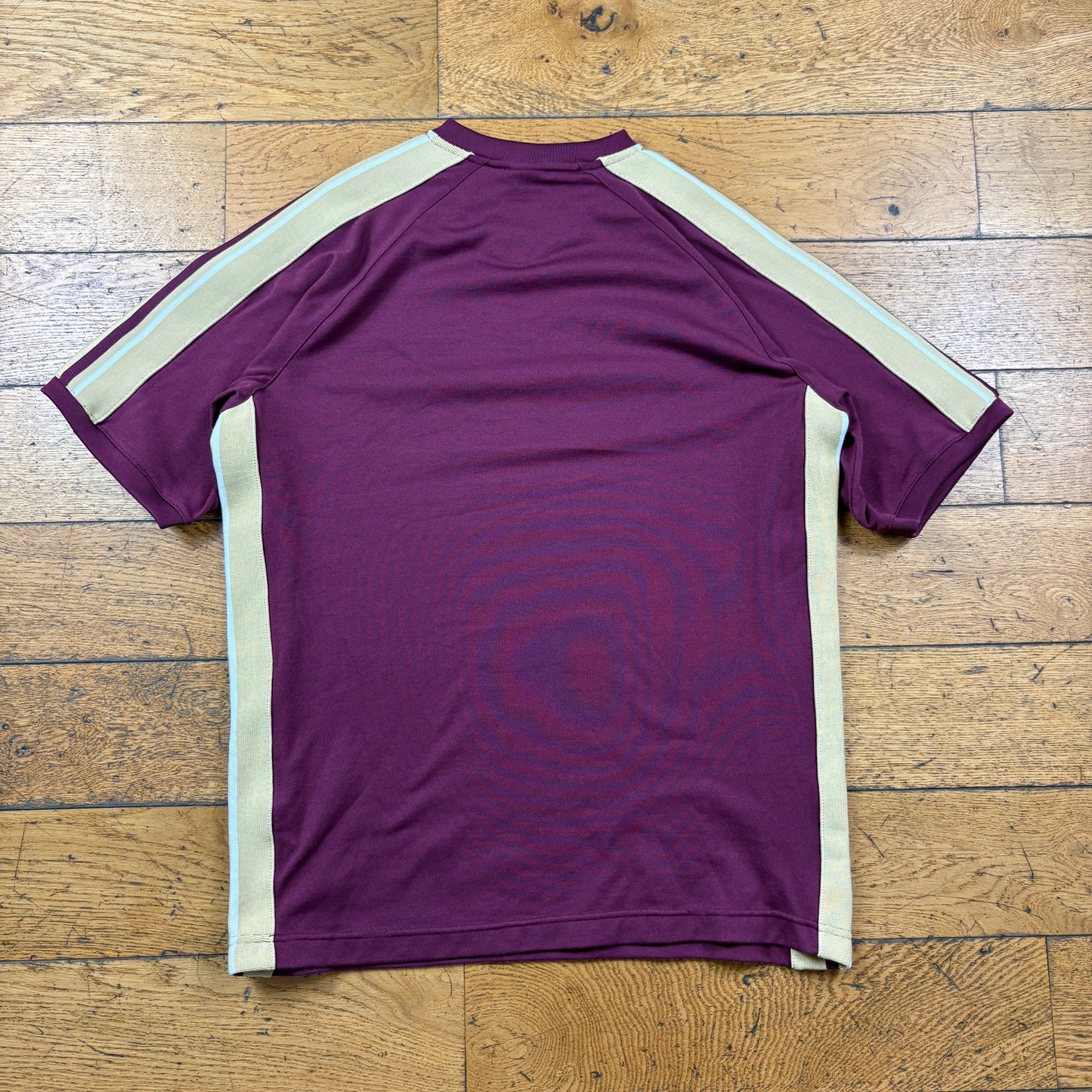 Vintage Nike Swoosh Burgundy T-Shirt - L