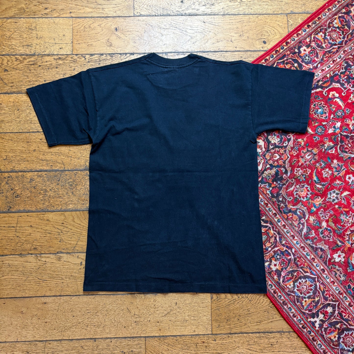 Vintage Nike Black Graphic T-Shirt - M