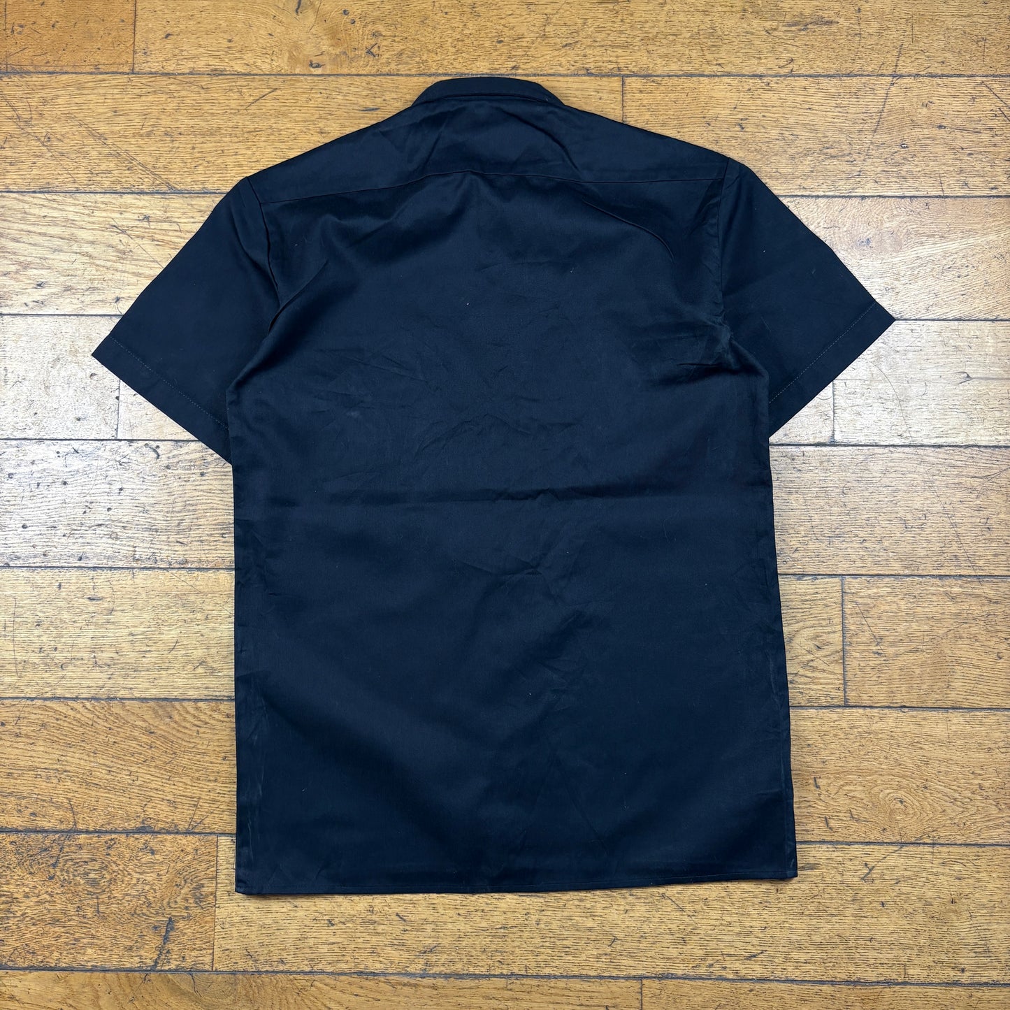 Vintage Dickies Black Workwear Short Sleeve Shirt - S