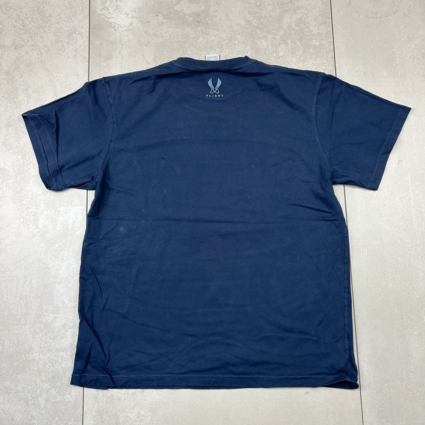 Vintage Nike Basketball Navy Graphic T-Shirt - L
