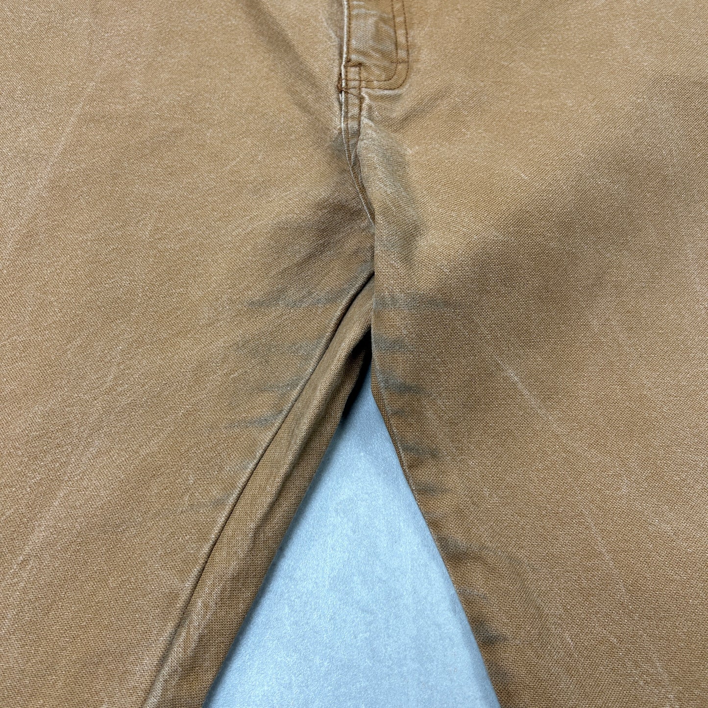 Vintage Dickies Workwear Carpenter Baggy Brown Trousers - 42
