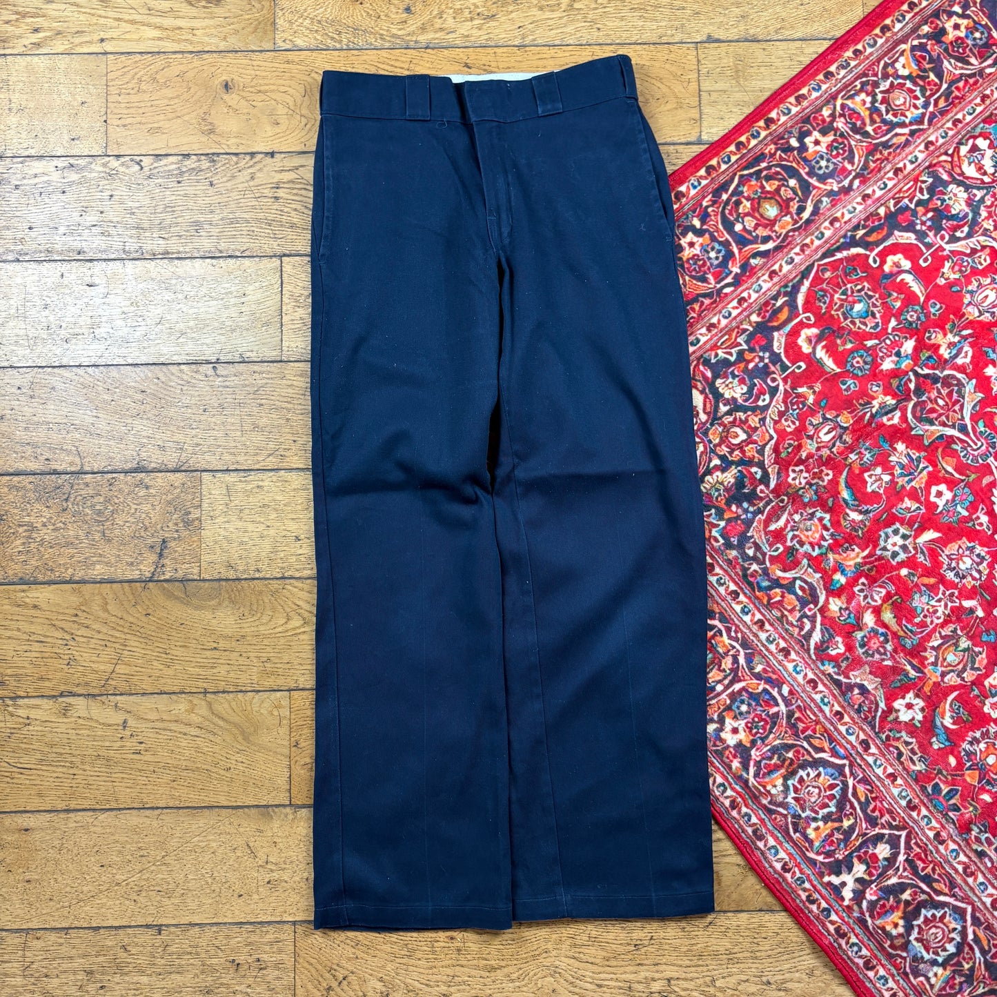 Vintage Dickies 874 Navy Skate Trousers - 30