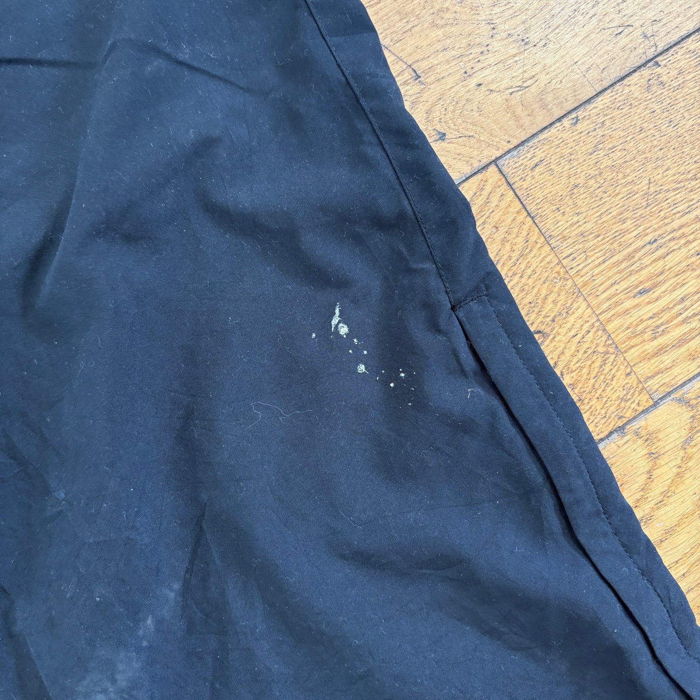 Vintage Russell Athletic Black Baggy Tracksuit Sweatpants Track Bottoms - XL