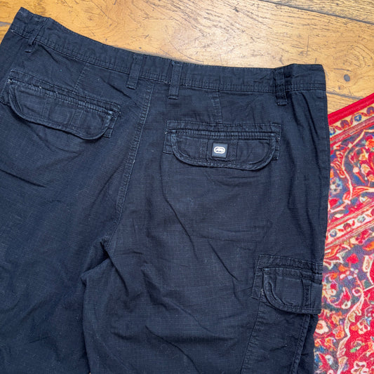 Vintage Ecko Unltd Black Hip Hop Baggy Shorts Jorts - 40