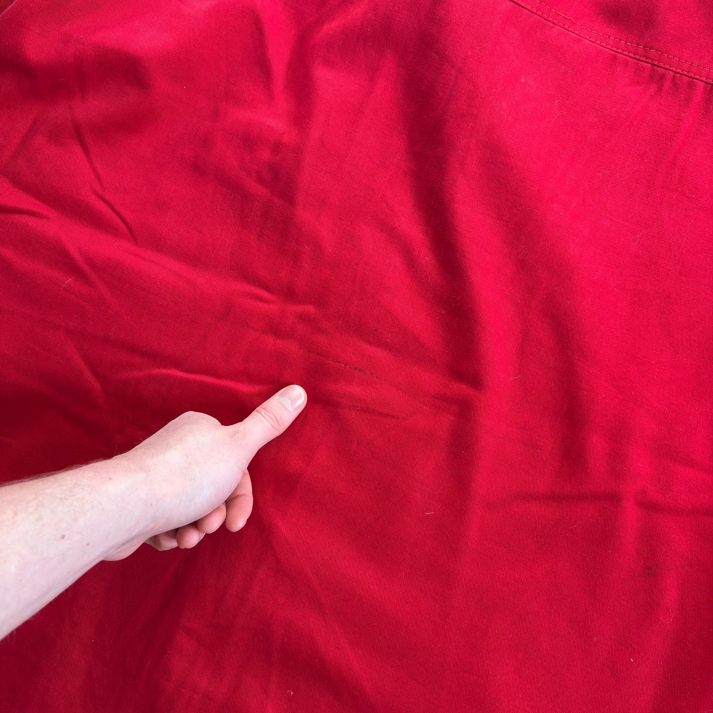 Vintage Ralph Lauren Red Harrington Jacket - XL