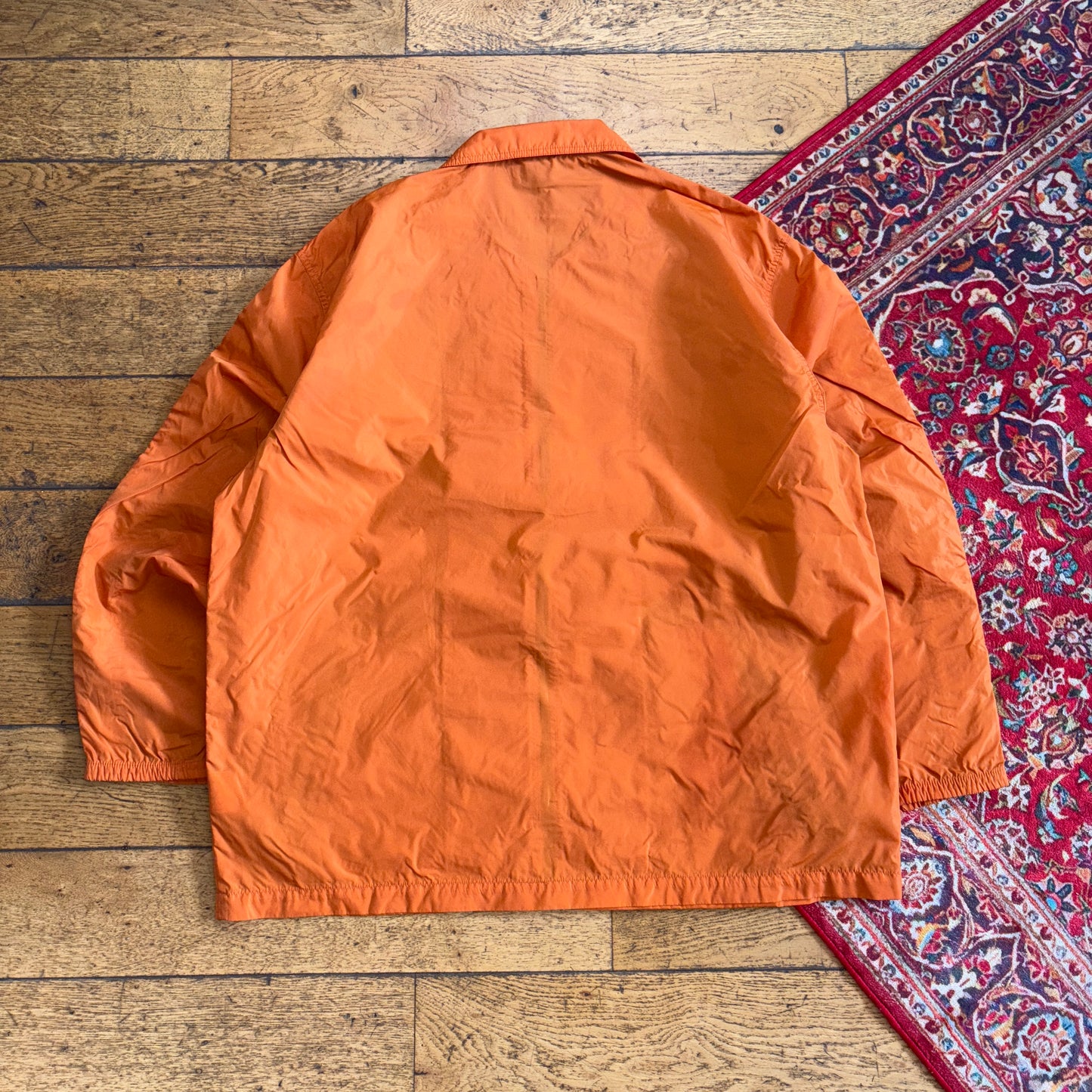 Vintage Nike 90s Orange Tracksuit Track Jacket - XL