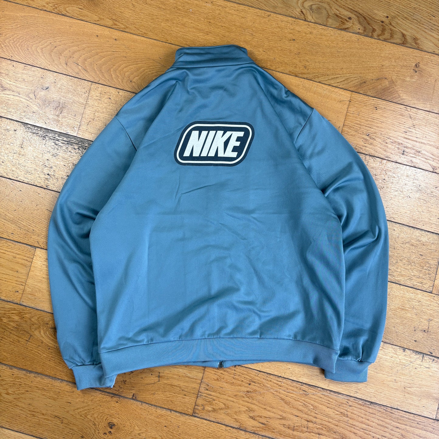 Vintage Nike Blue Tracksuit Track Shell Windbreaker Jacket - S