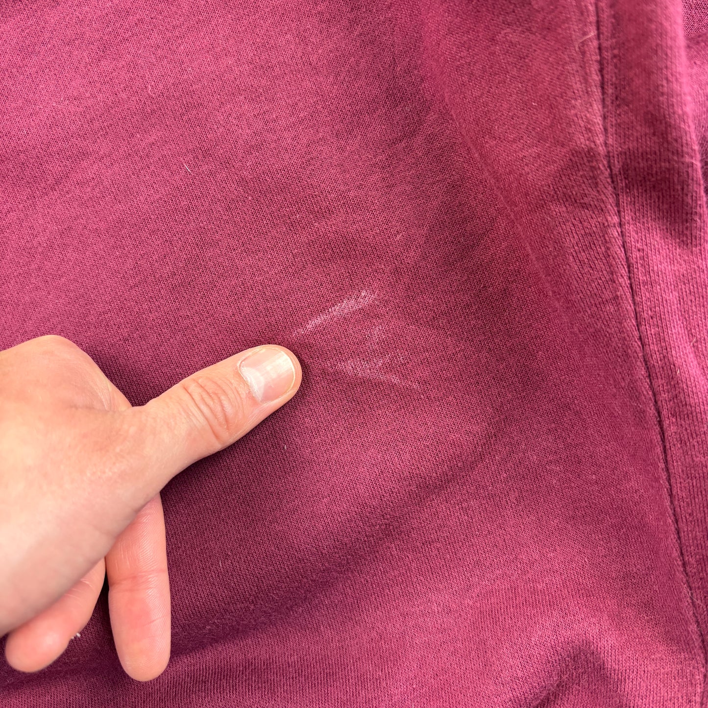 Vintage Nike Burgundy Embroidered Sweatshirt - S