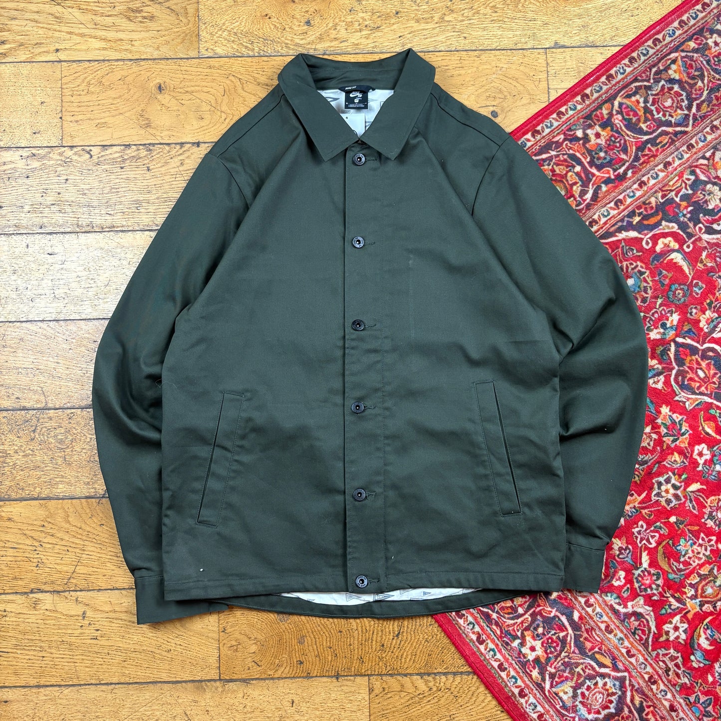 Vintage Nike SB Green Chore Jacket - M