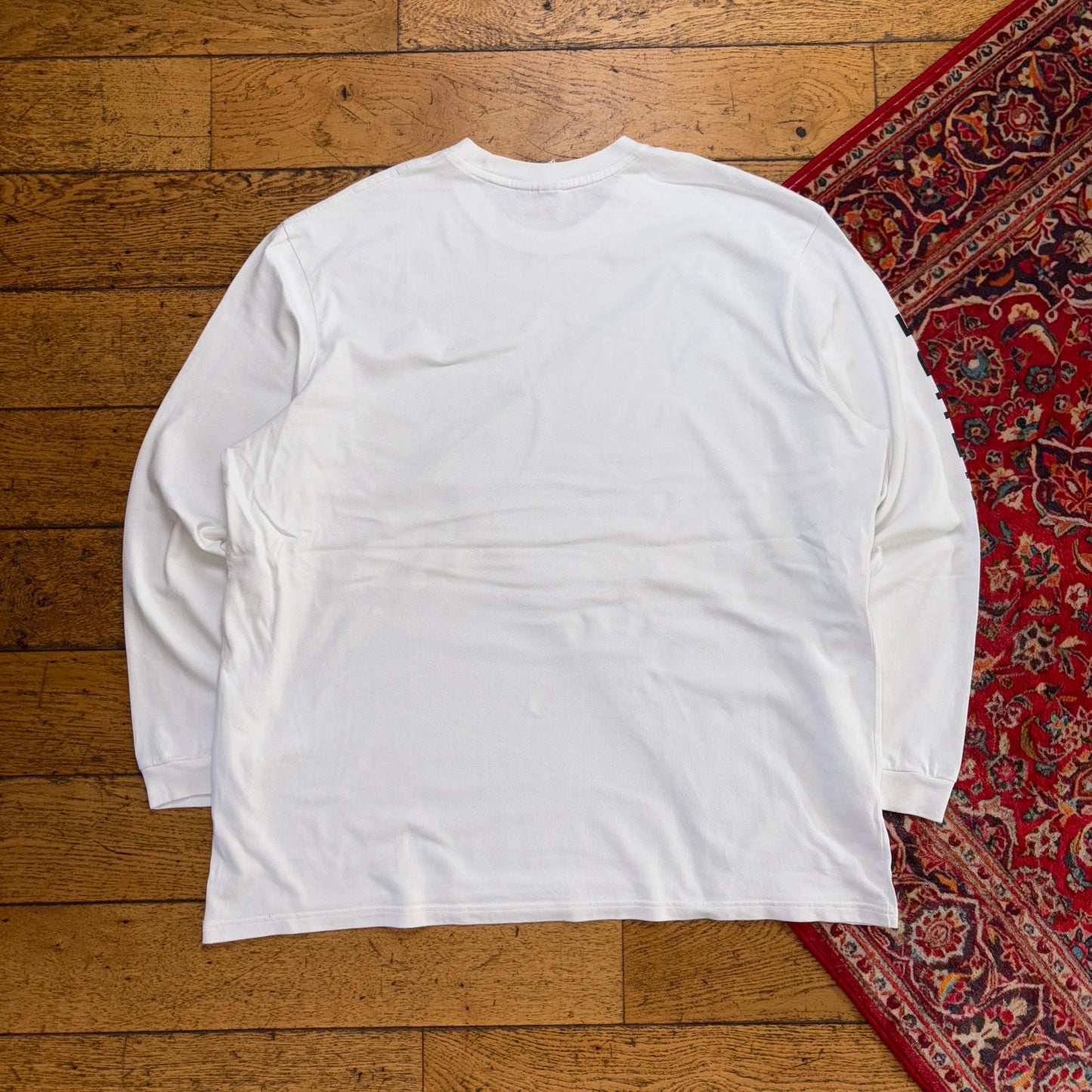 Vintage Adidas Adventure White Long Sleeve Graphic T-Shirt - 2XL