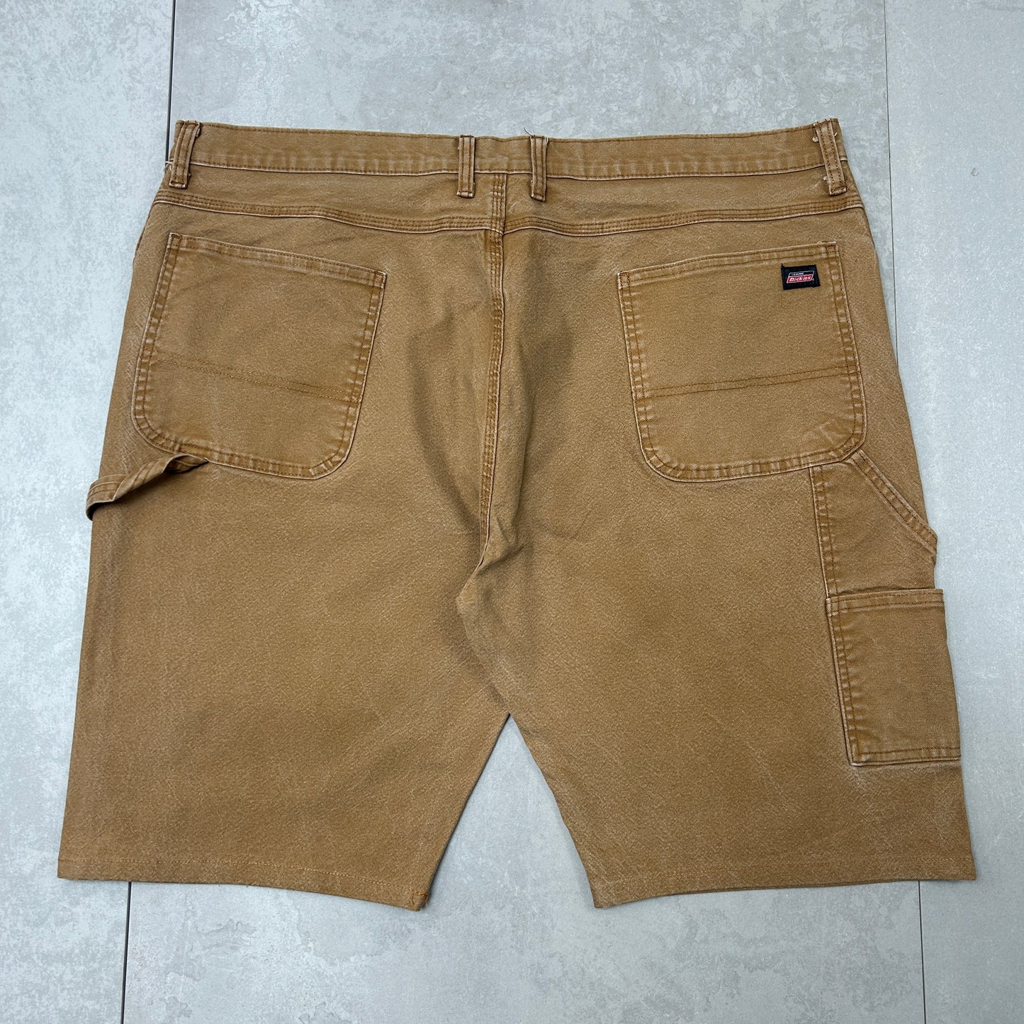 Vintage Dickies Workwear Carpenter Brown Baggy Shorts - 44