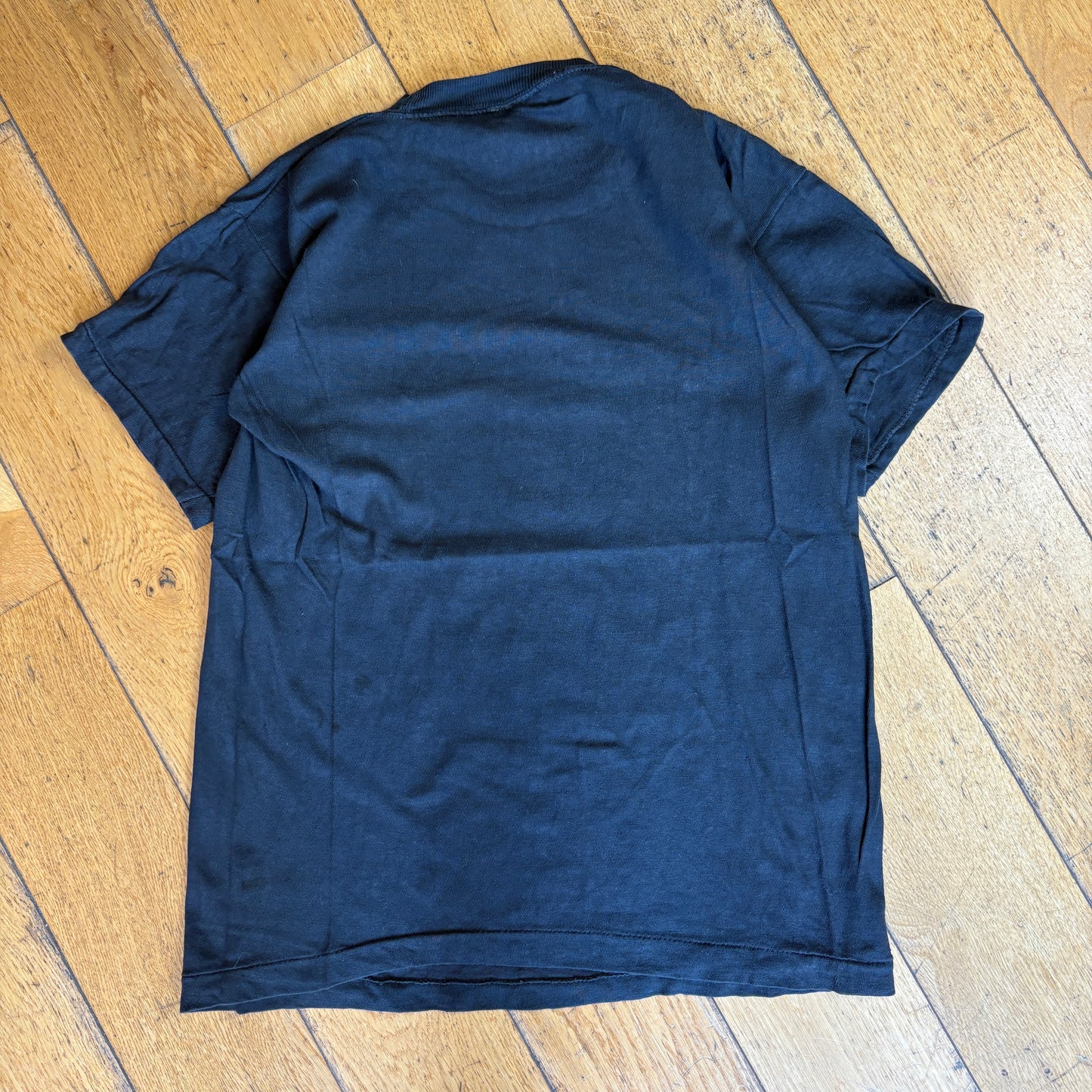 Vintage 90s Jack Daniels Whiskey Single Stitch Black Graphic T-Shirt - XS