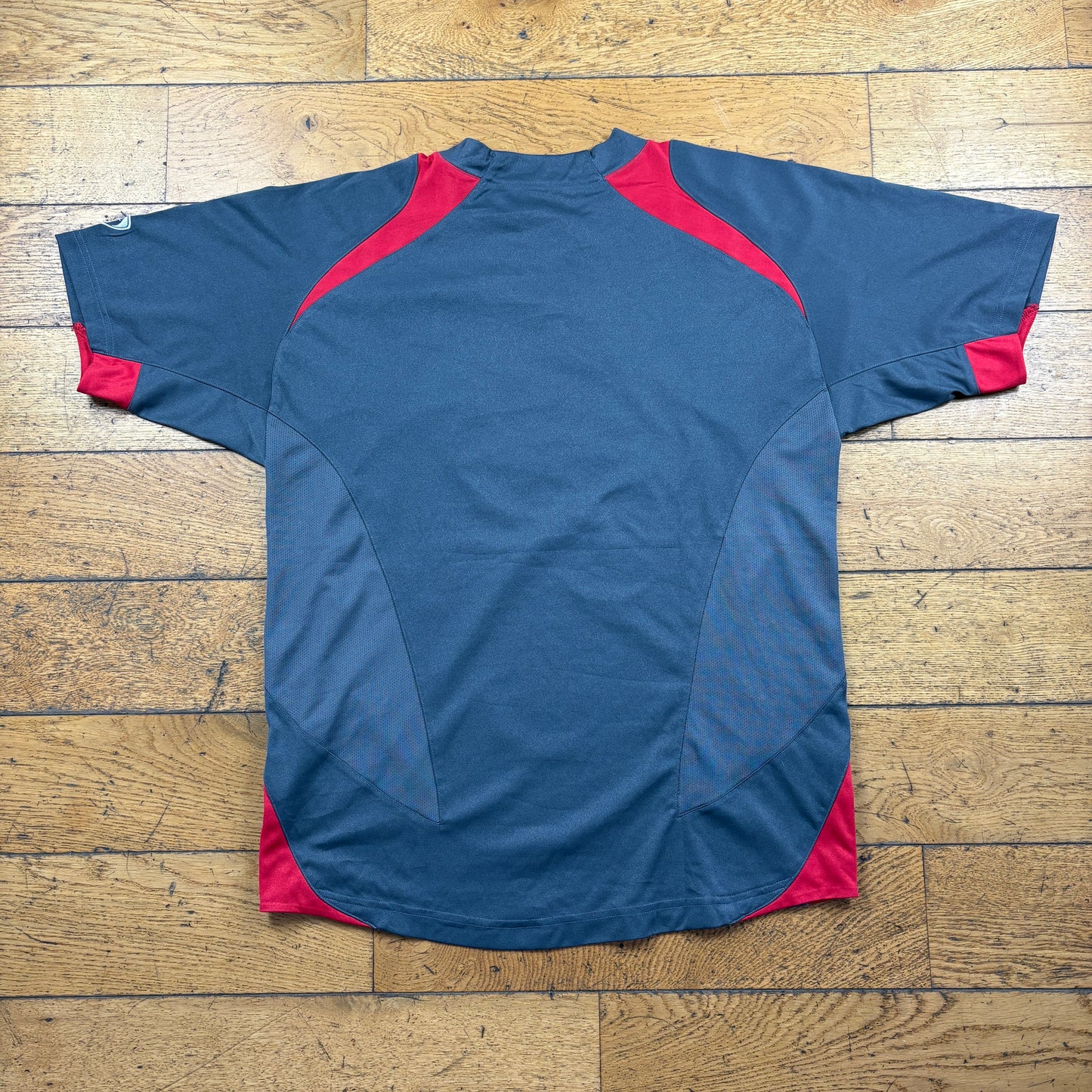 Vintage Nike T90 Football Grey T-Shirt - M