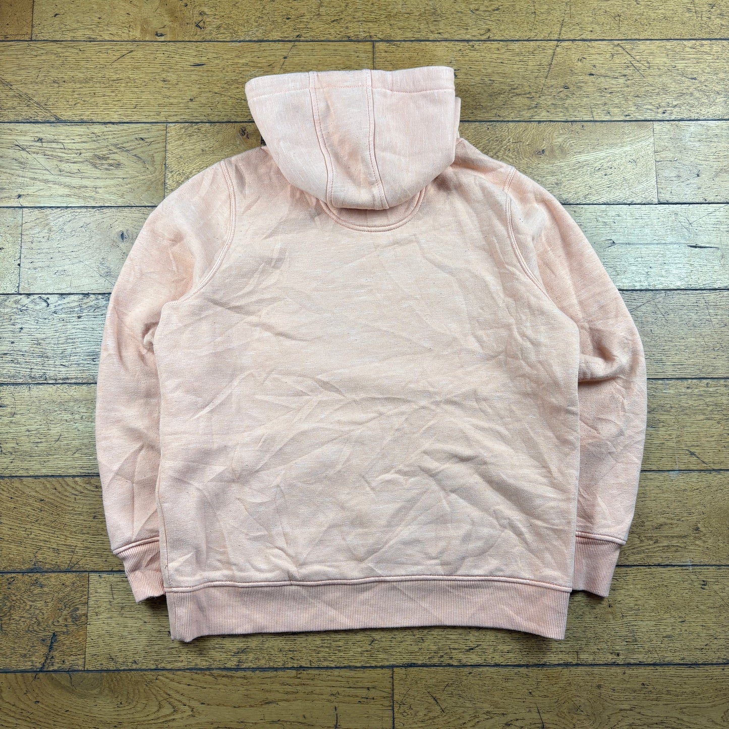 Vintage Carhartt Womens Pink Hoodie Sweatshirt - L