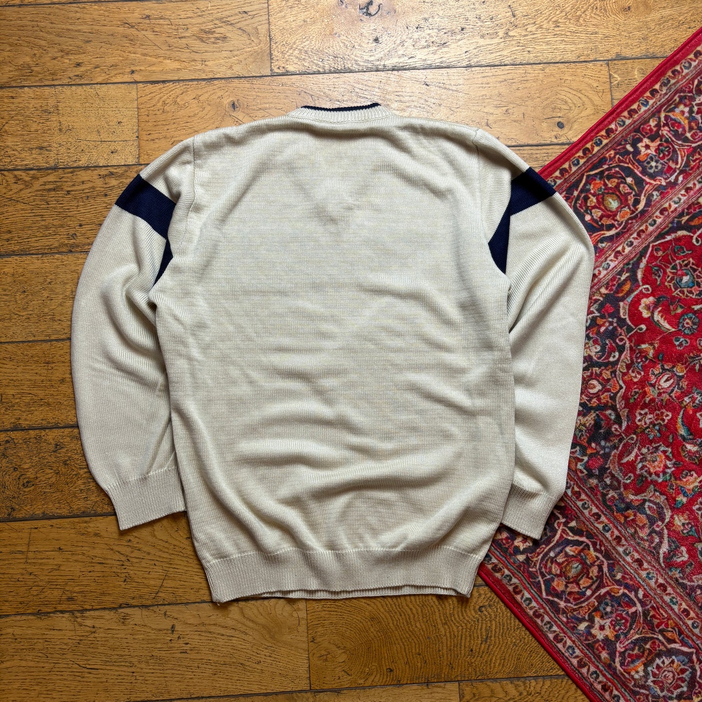 Vintage Diesel Cream Knit Jumper - M