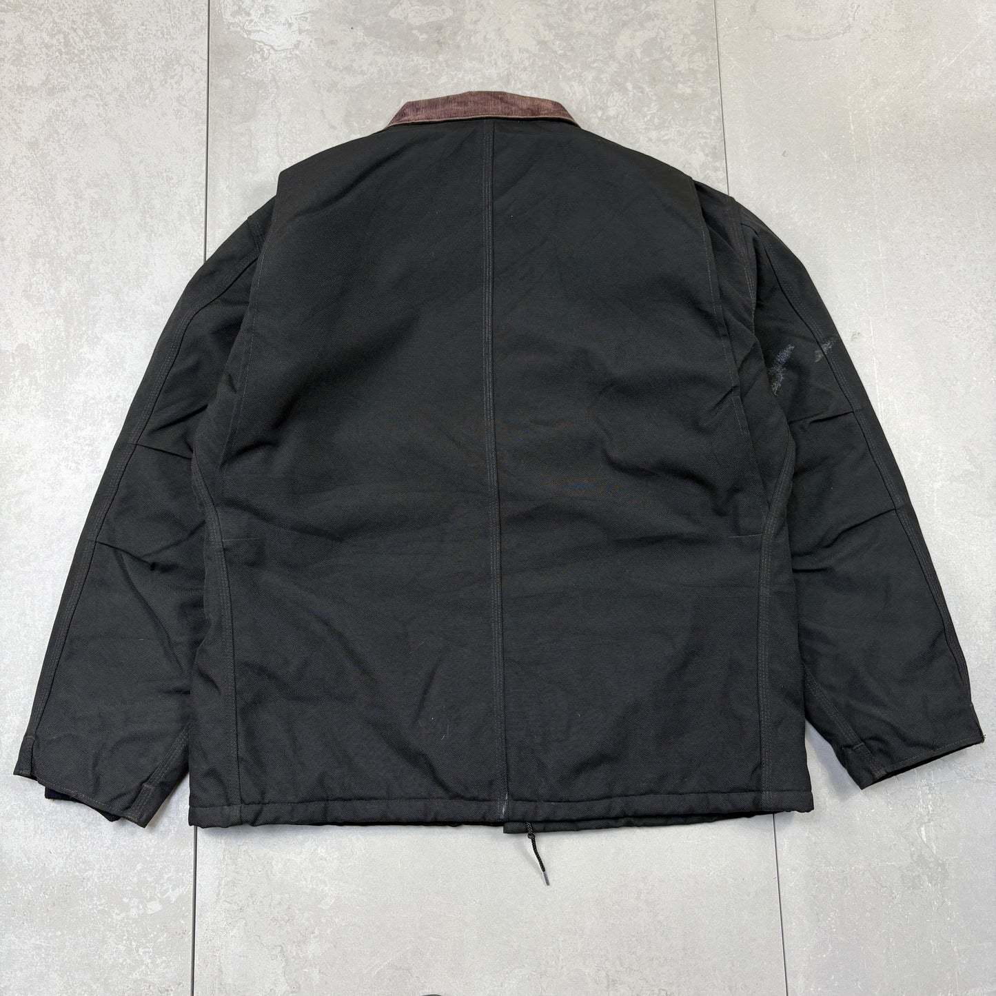 Vintage Carhartt Arctic Chore Black Workwear Jacket - L