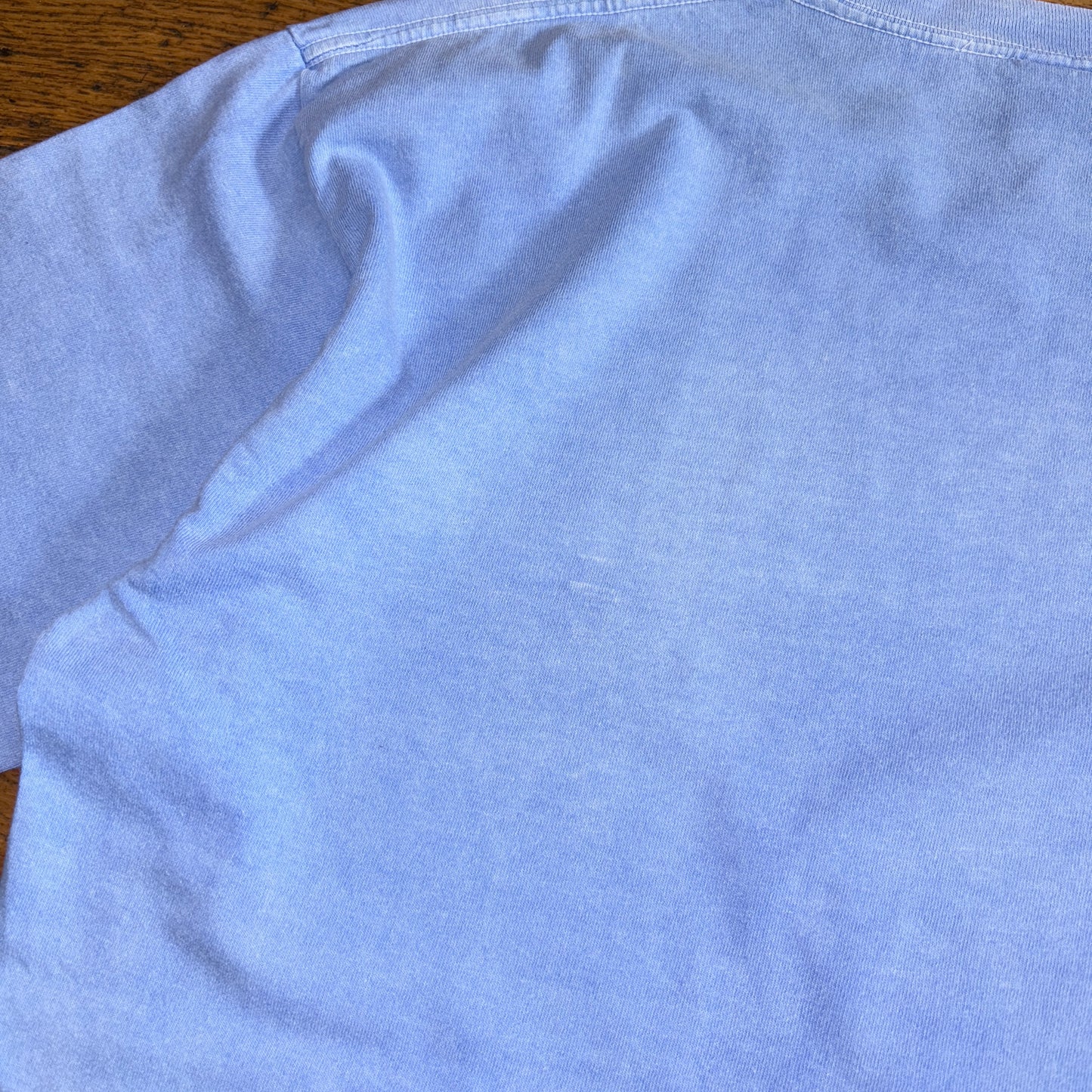 Vintage 90s Siesta Key Blue Flower Single Stitch Graphic T-Shirt - L