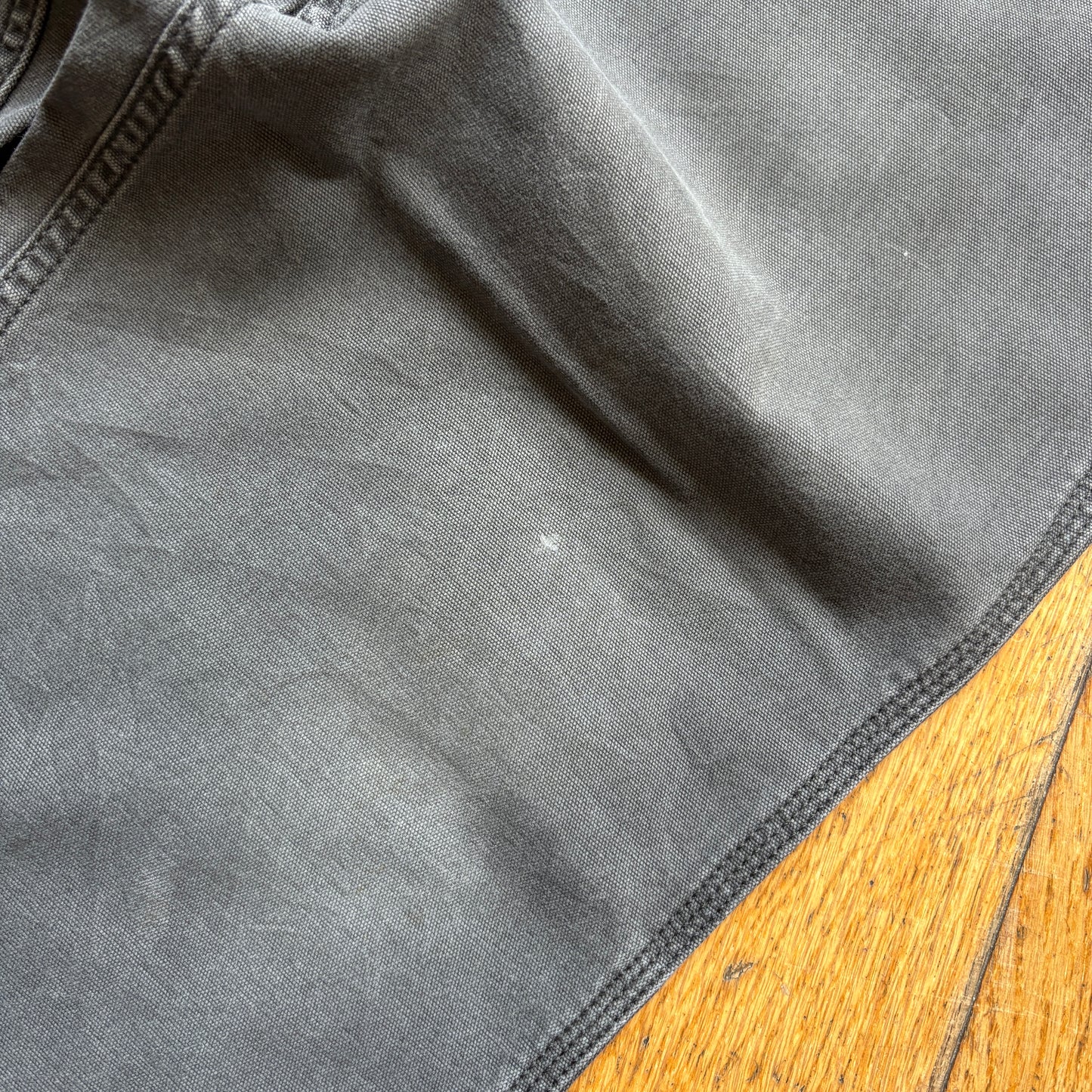 Vintage Carhartt Workwear Carpenter Grey Baggy Trousers - 33