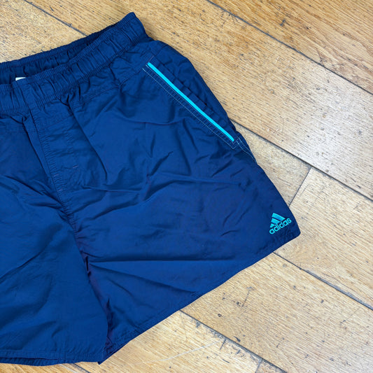 Vintage Adidas Navy Sport Short Shorts - S