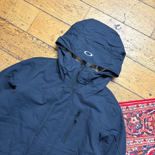 Vintage Oakley Womens Black Coat Jacket - M