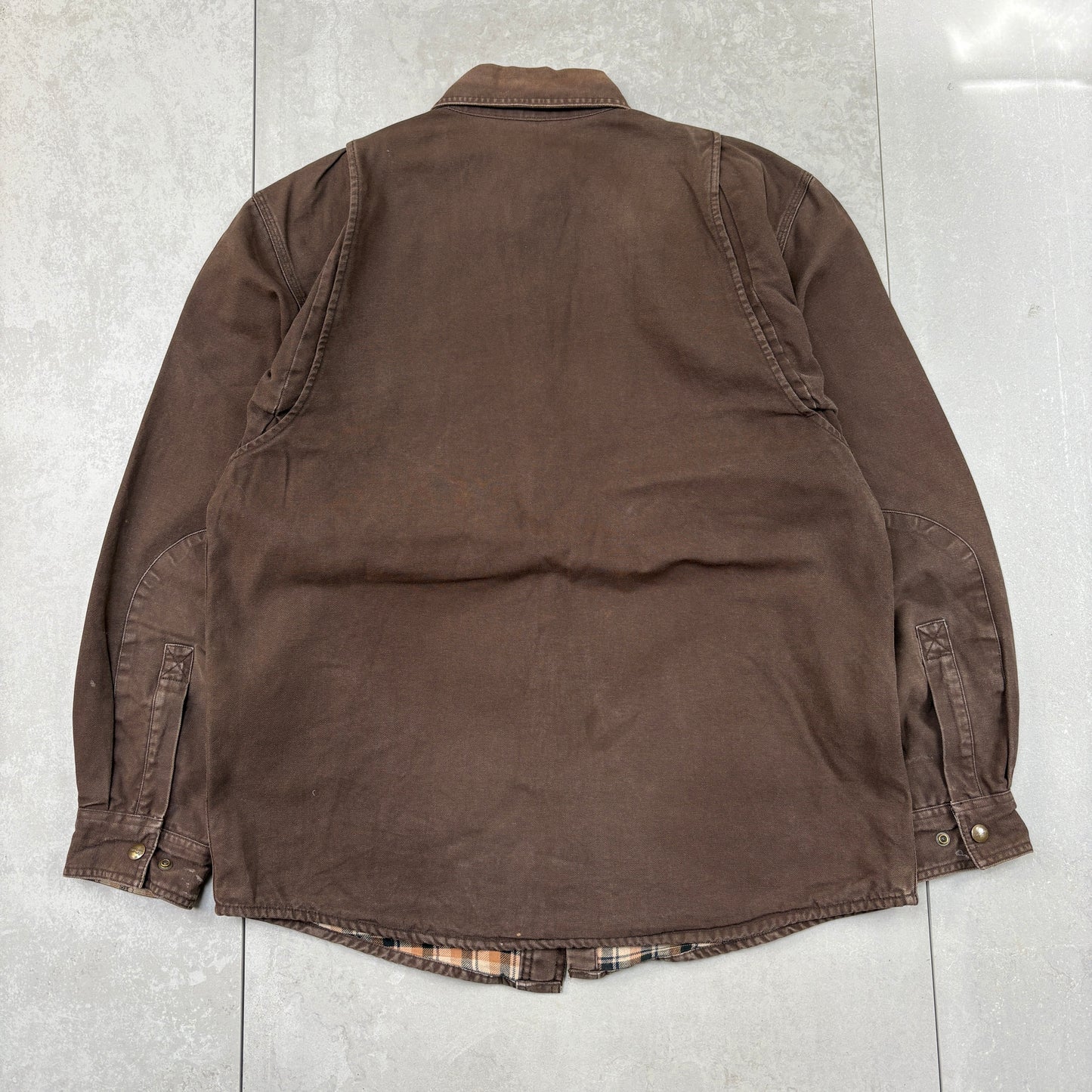 Vintage Carhartt Michigan Chore Brown Workwear Jacket - M