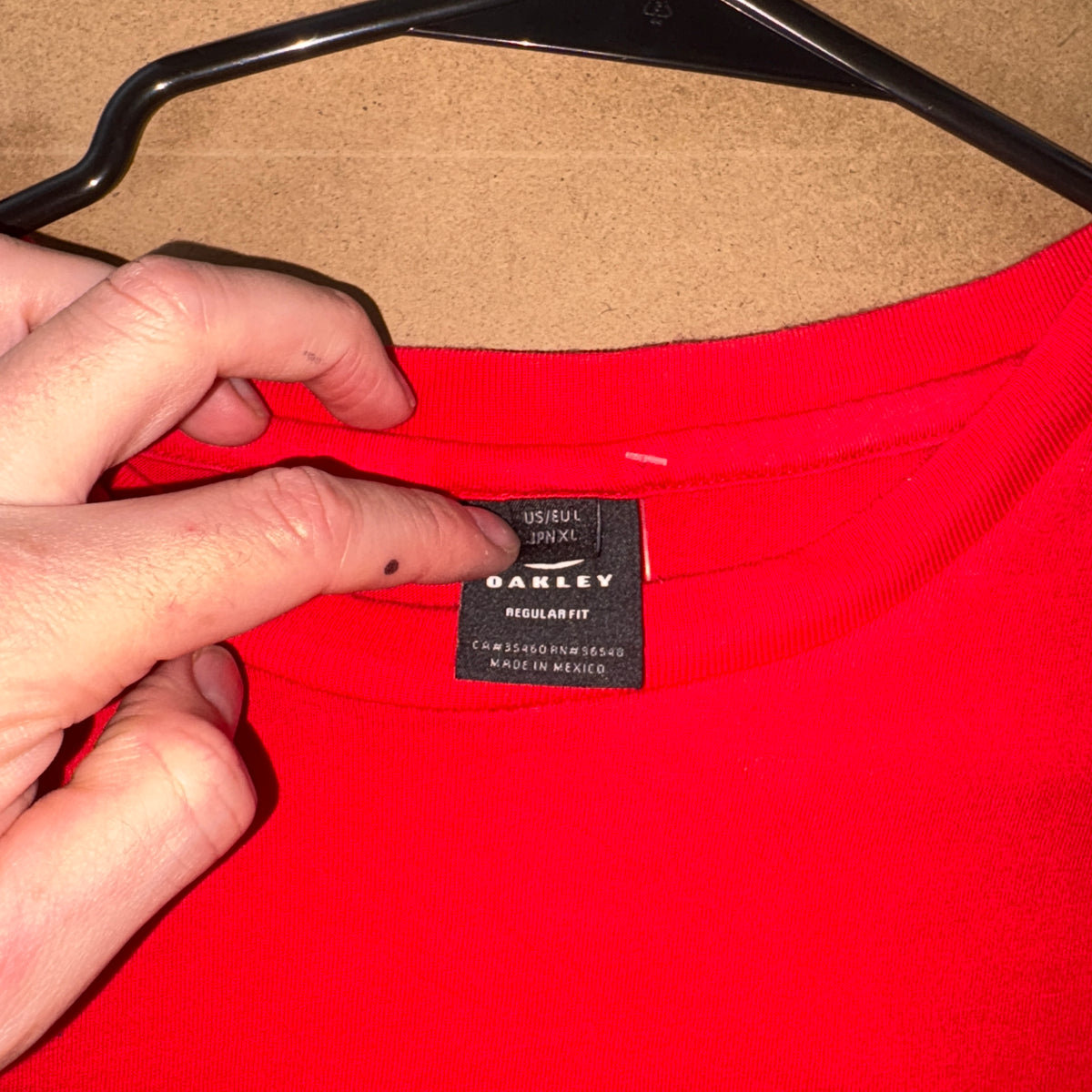 Oakley Red Graphic T Shirt - L