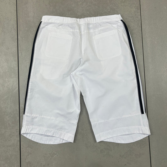 Vintage Adidas Y2K White Capri Shorts - 12