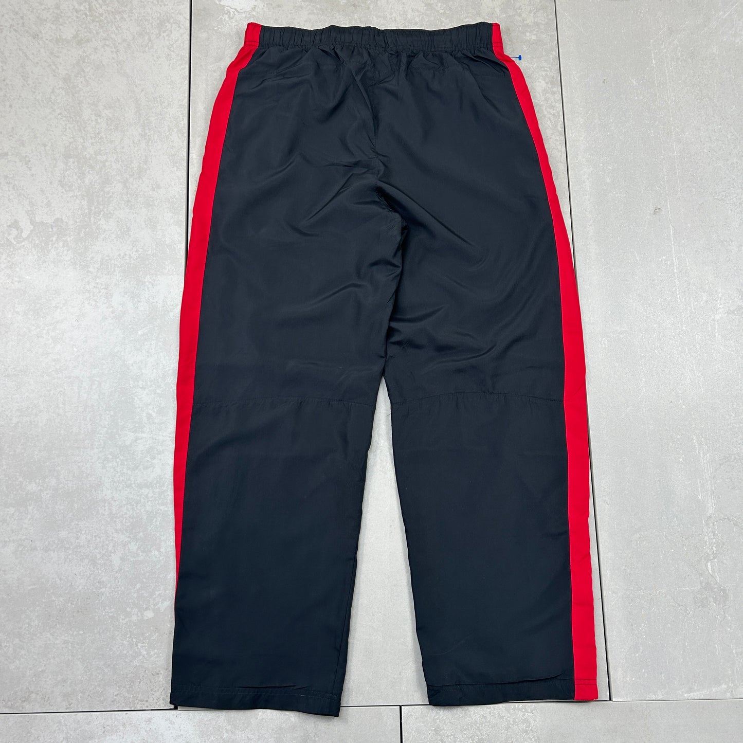 Vintage Starter Black Baggy Tracksuit Sweatpants Track Pants Bottoms - M