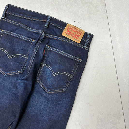 Vintage Levis 512 Slim Blue Denim Jeans - 30