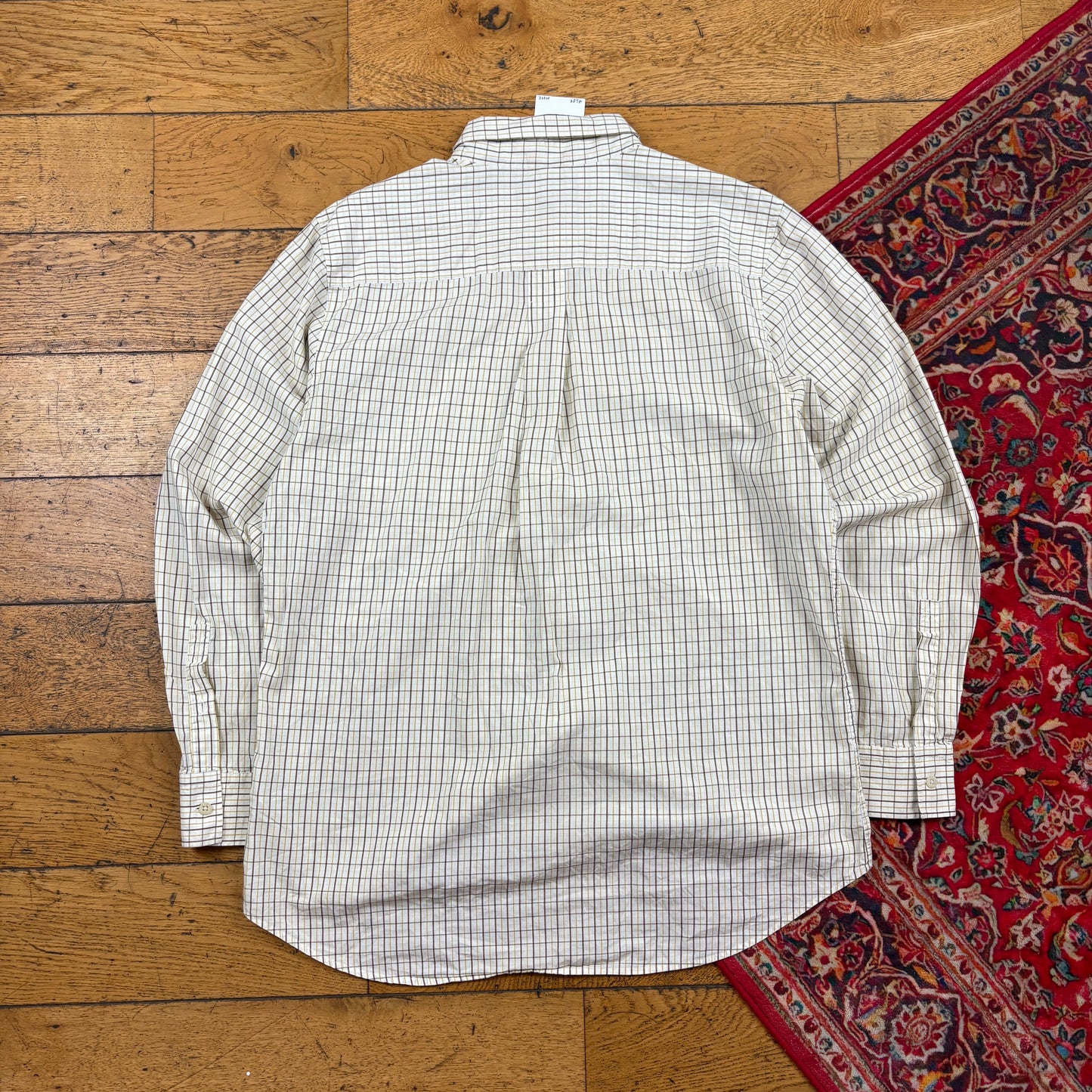 Vintage Timberland Cream Embroidered Shirt - L