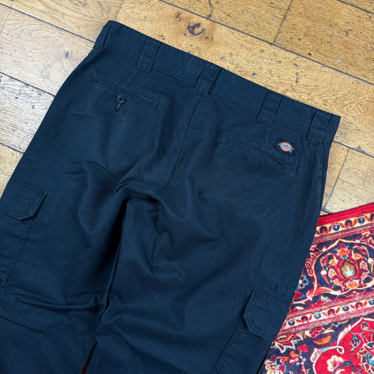 Vintage Dickies 874 Skate Black Trousers - 38