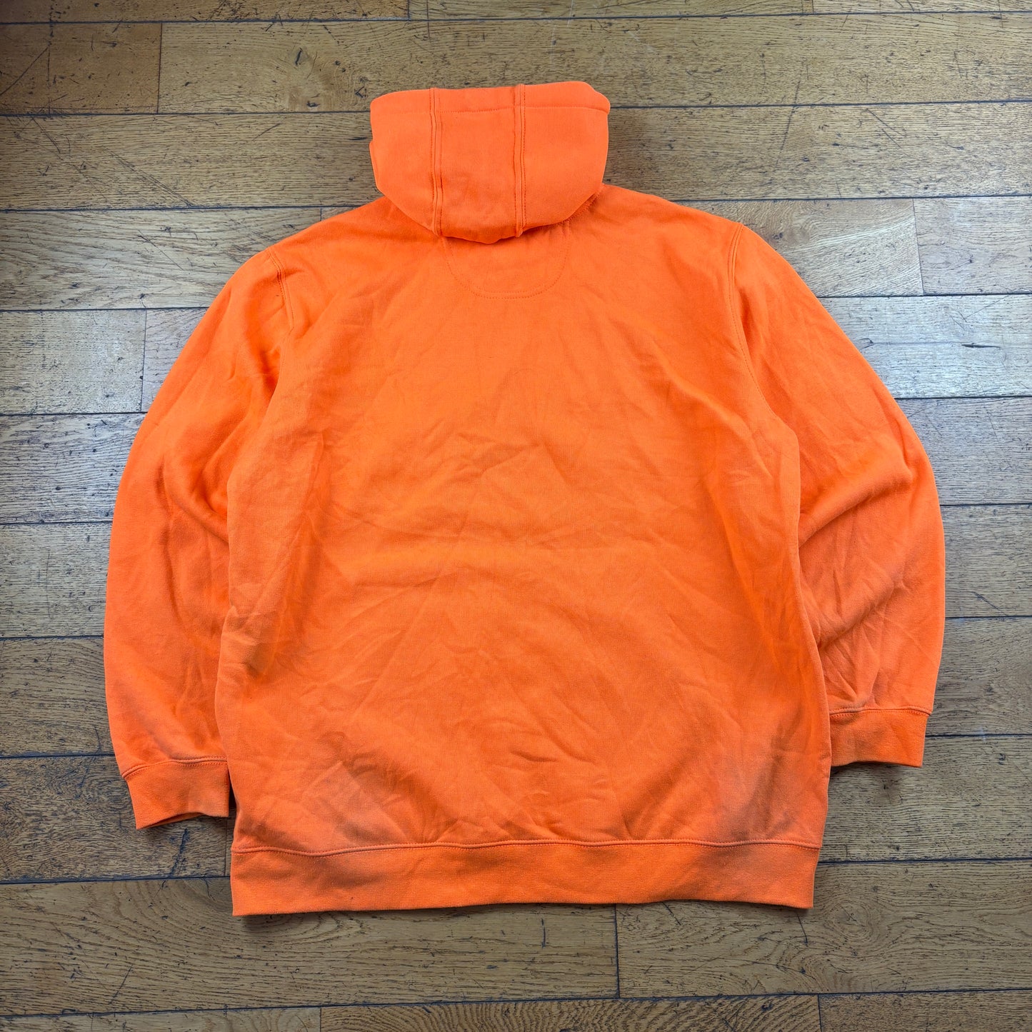 Vintage Carhartt Womens Orange Hoodie Sweatshirt - XL