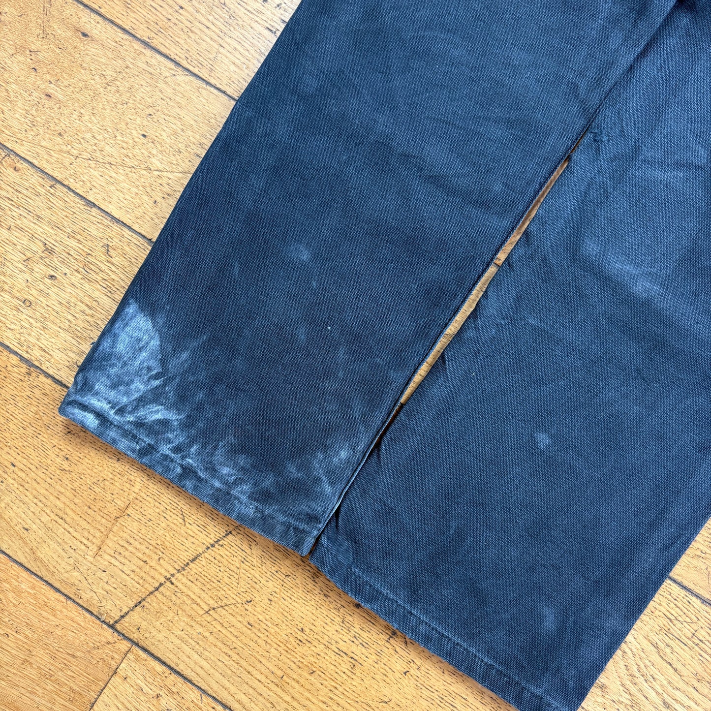 Vintage Carhartt Black Double Knee Workwear Carpenter Baggy Trousers - 30