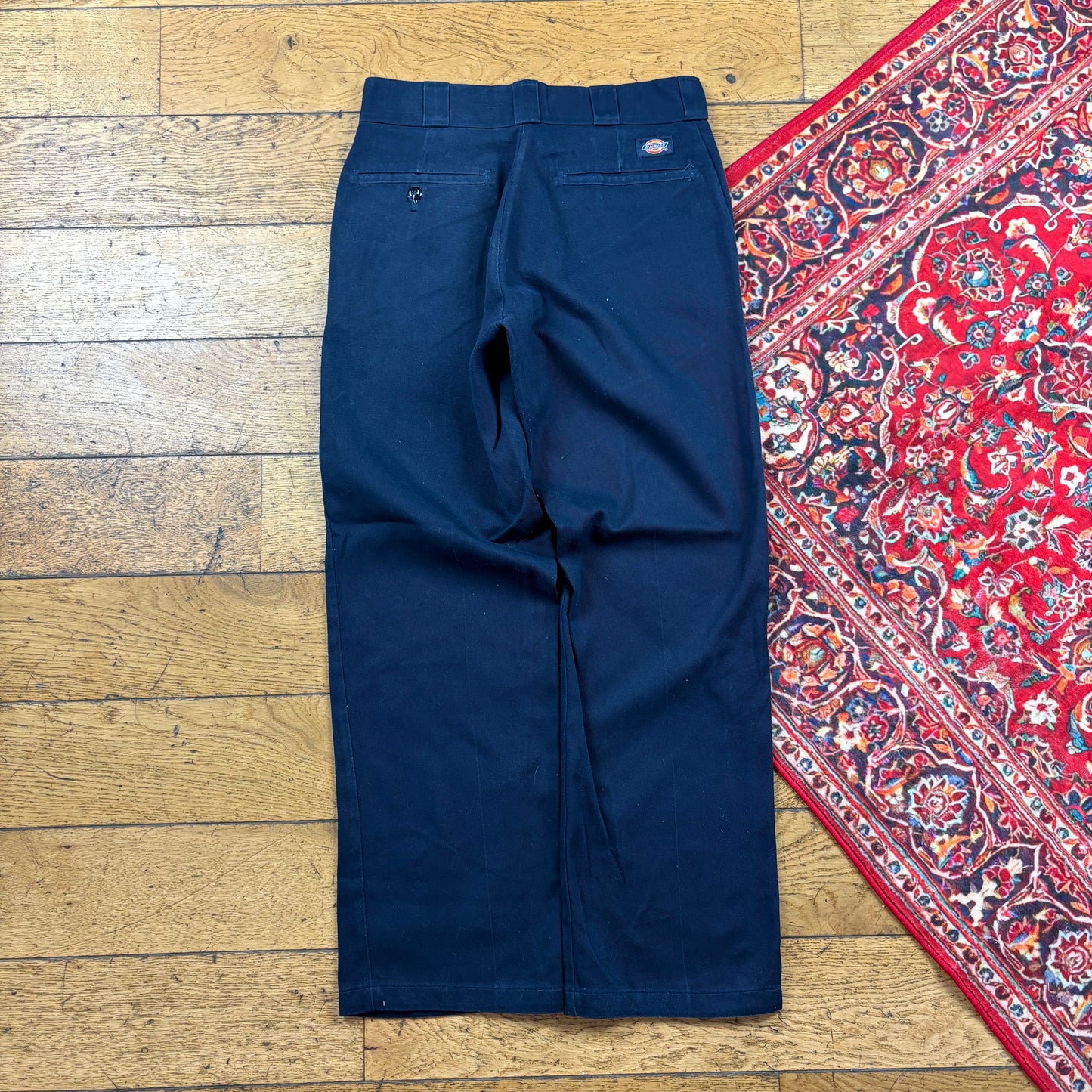 Vintage Dickies 874 Navy Skate Trousers - 30
