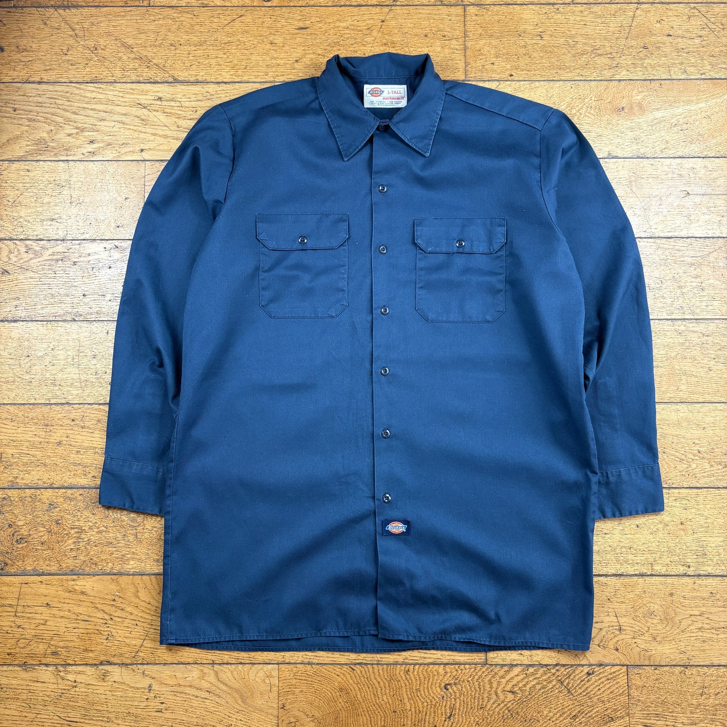 Vintage Dickies Navy Workwear Shirt - L