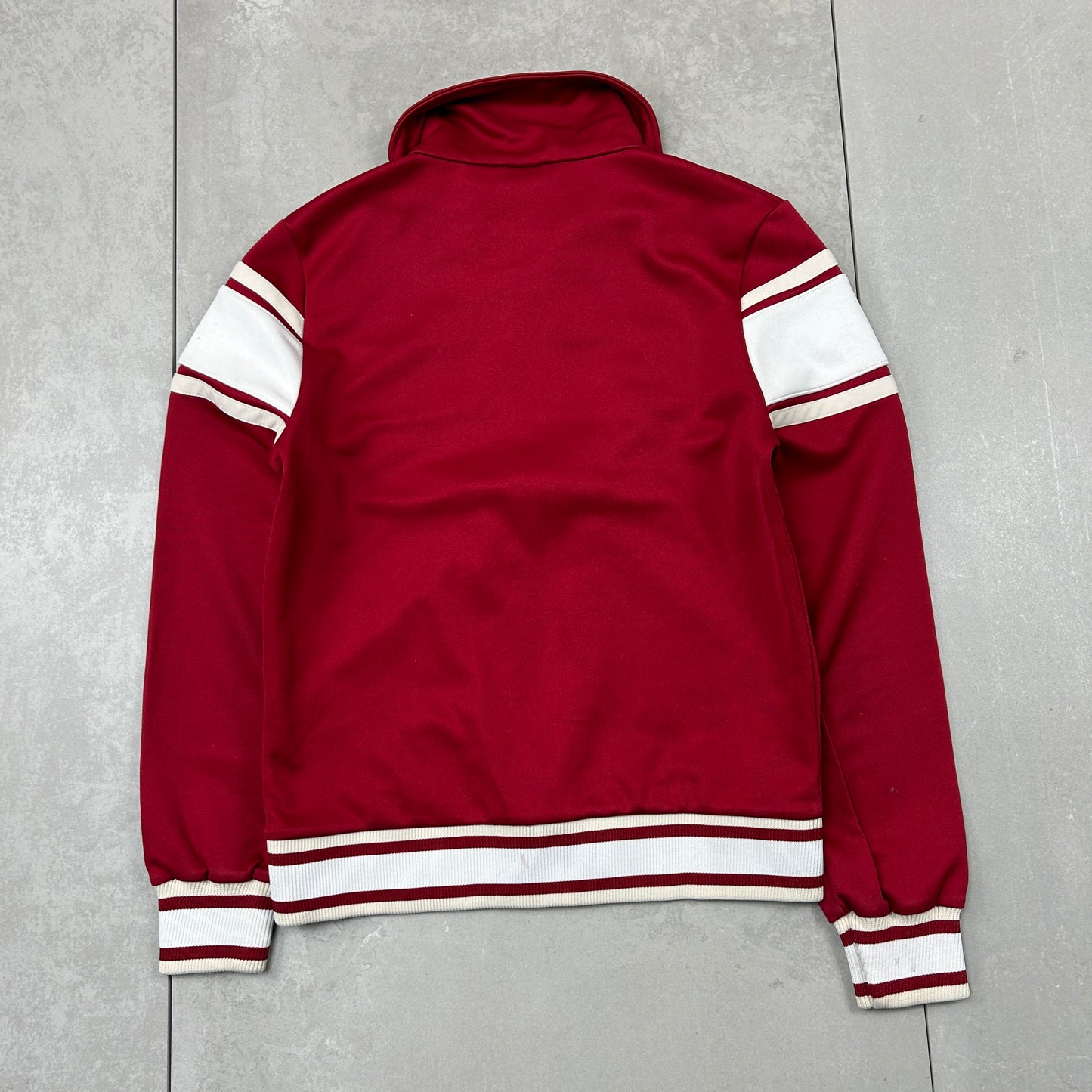 Vintage Puma Tracksuit Zip Red Sweatshirt Jacket - S