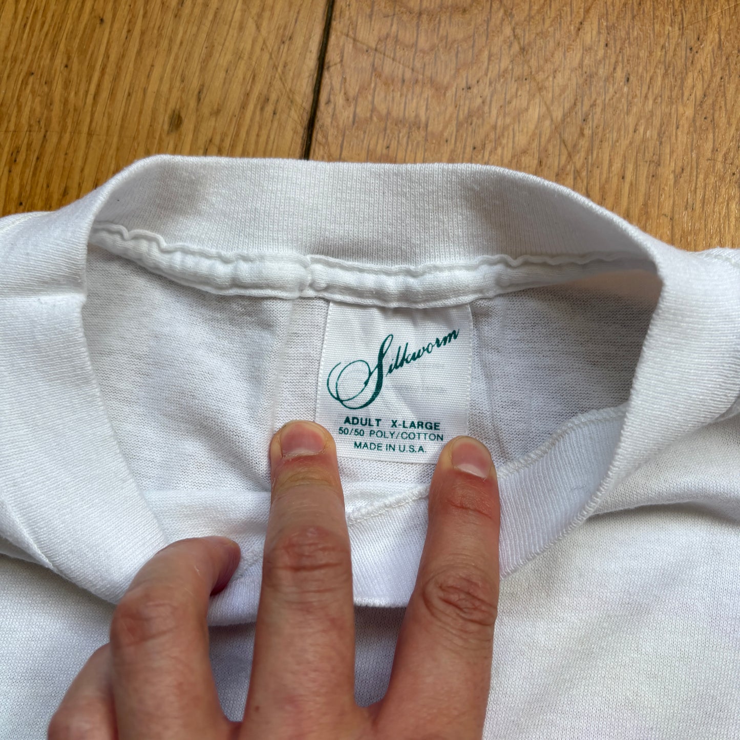 Vintage 90s Camel Single Stitch White Graphic T-Shirt - XL