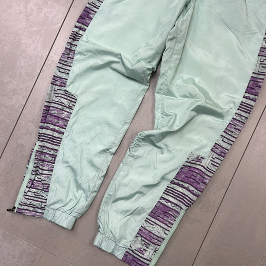 Vintage Ellesse Blue Baggy Tracksuit Sweatpants Track Pants Bottoms - XS