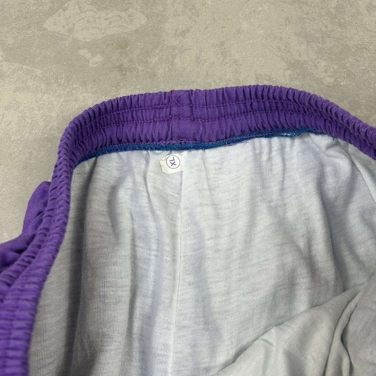 Vintage Puma Purple Baggy Tracksuit Sweatpants Track Pants Bottoms - L