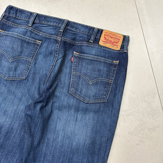 Vintage Levis 514 Straight Blue Denim Jeans - 38