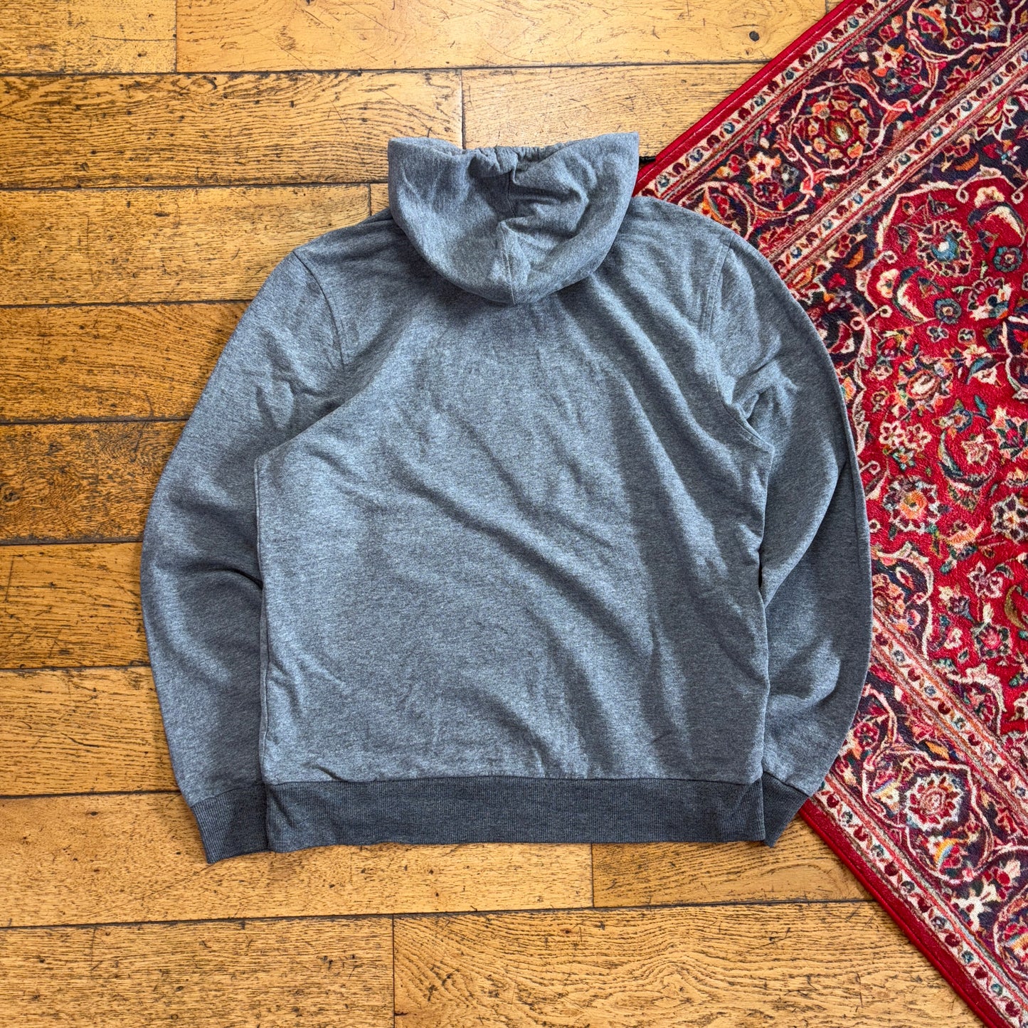 Vintage Oakley Grey Hoodie Sweatshirt - S