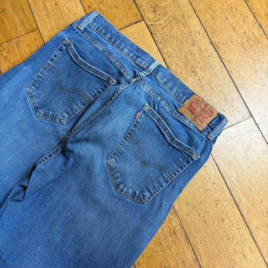 Vintage Levis 531 Tapered Blue Denim Jeans - 34