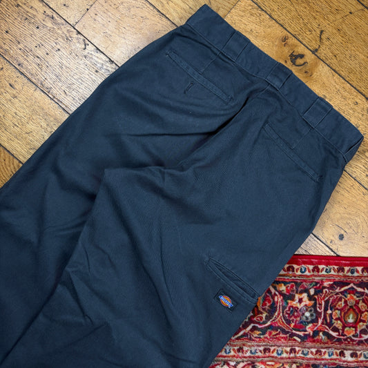 Vintage Dickies 874 Grey Baggy Skate Chino Trousers - 32