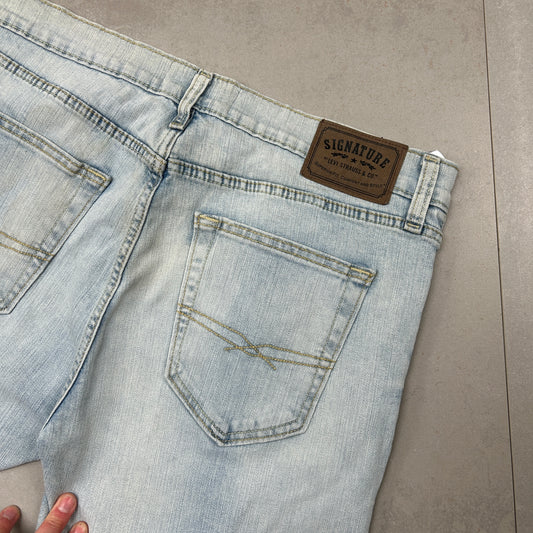 Vintage Levis Blue Denim Shorts - Size 14