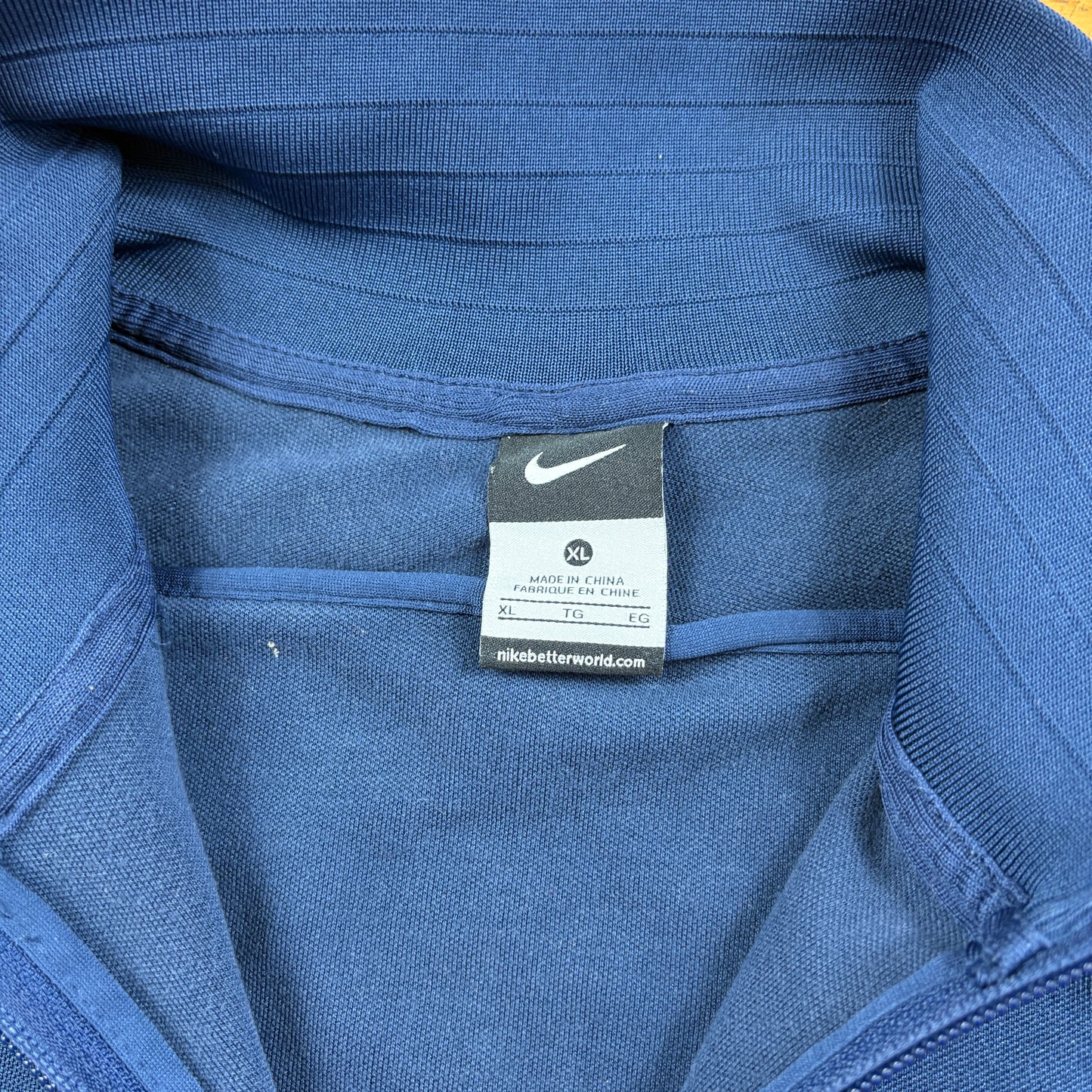 Vintage Nike PSG Navy Football Tracksuit Jacket - XL